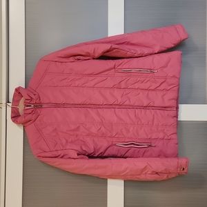 Pink puffer Jacket